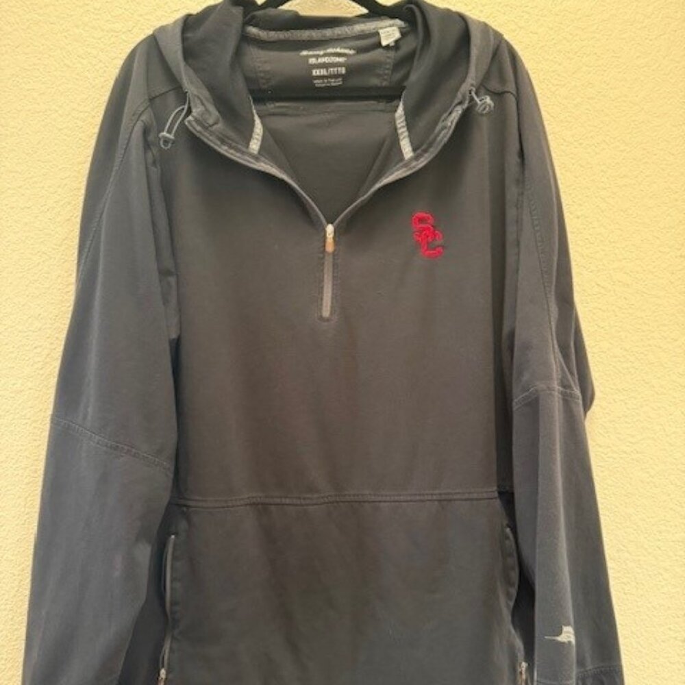 Tommy Bahama 1/2 zip hoodie long sleeve XXXL